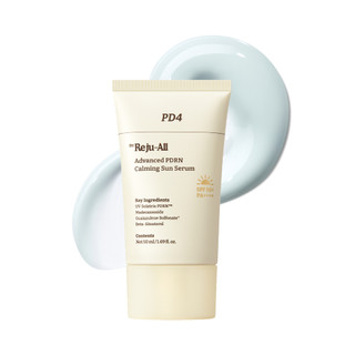 [Dr.Reju-All Official] PD4 Serum Chống Nắng PDRN Dịu Da 50ml | Da nhạy cảm, Bảo vệ sâu, Hàng rào da An toàn cho rạn san hô, Dùng được cho cả gia đình, Da liễu Madecassoside, Beta-Sitosterol, Guaiazulene