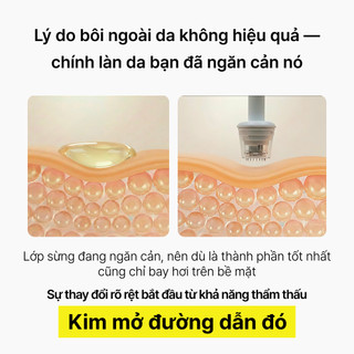 [Snow2plus CHÍNH THỨC] Bắn kim magiê một ngày cho da | Tóc | Pore Booster (1 Ống tiêm Ampoule) / Chăm sóc làm sáng vết thâm nám / Glutathione PDRN