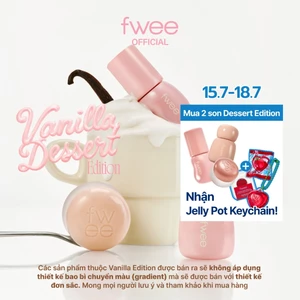 Fwee Vanilla Dessert Edition (Rose Obsession / Voluming Gloss / Pudding Pot)
