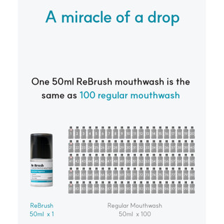 [Rebrush] Nước súc miệng đậm đặc 50ml