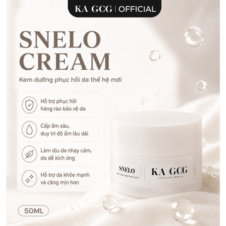 SNELO Kem Dưỡng Phục Hồi Da Ngày & Đêm 50ml | Cấp Ẩm, Ceramide, Snail, Niacinamide | KA GCG