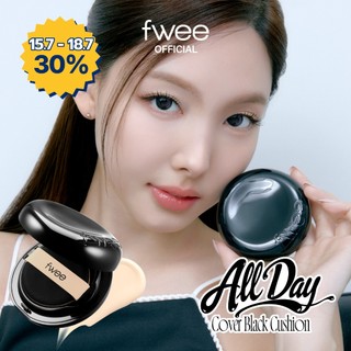 [fwee] All-Day Cover Black Cushion (5 Colors)