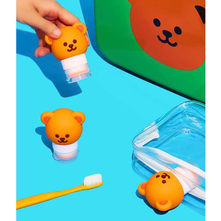 [WIGGLE WIGGLE] Bộ chai du lịch 3P Bear (60ml × 3ea)