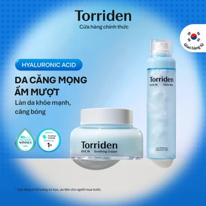 Kem làm dịu da + Xịt dưỡng căng bóng DIVE IN, 100ml+120ml