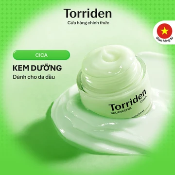 [Torriden Chính hãng] Kem dưỡng da BALANCEFUL CICA, 80ml, Cream
