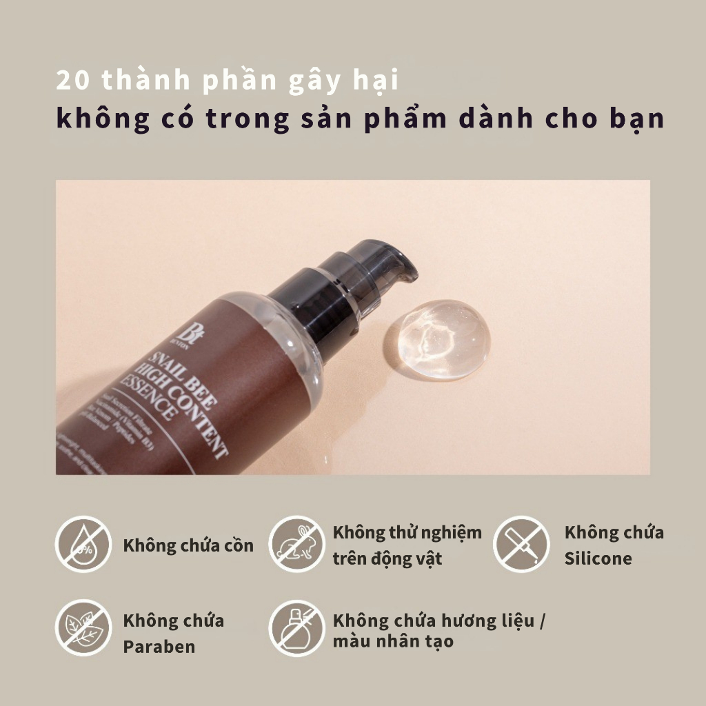 [Benton Official] Tinh chất dưỡng da Snail Bee High Content Essence – Hỗ trợ phục hồi hàng rào bảo vệ da & cải thiện dấu hiệu lão hóa với Peptide & Niacinamide