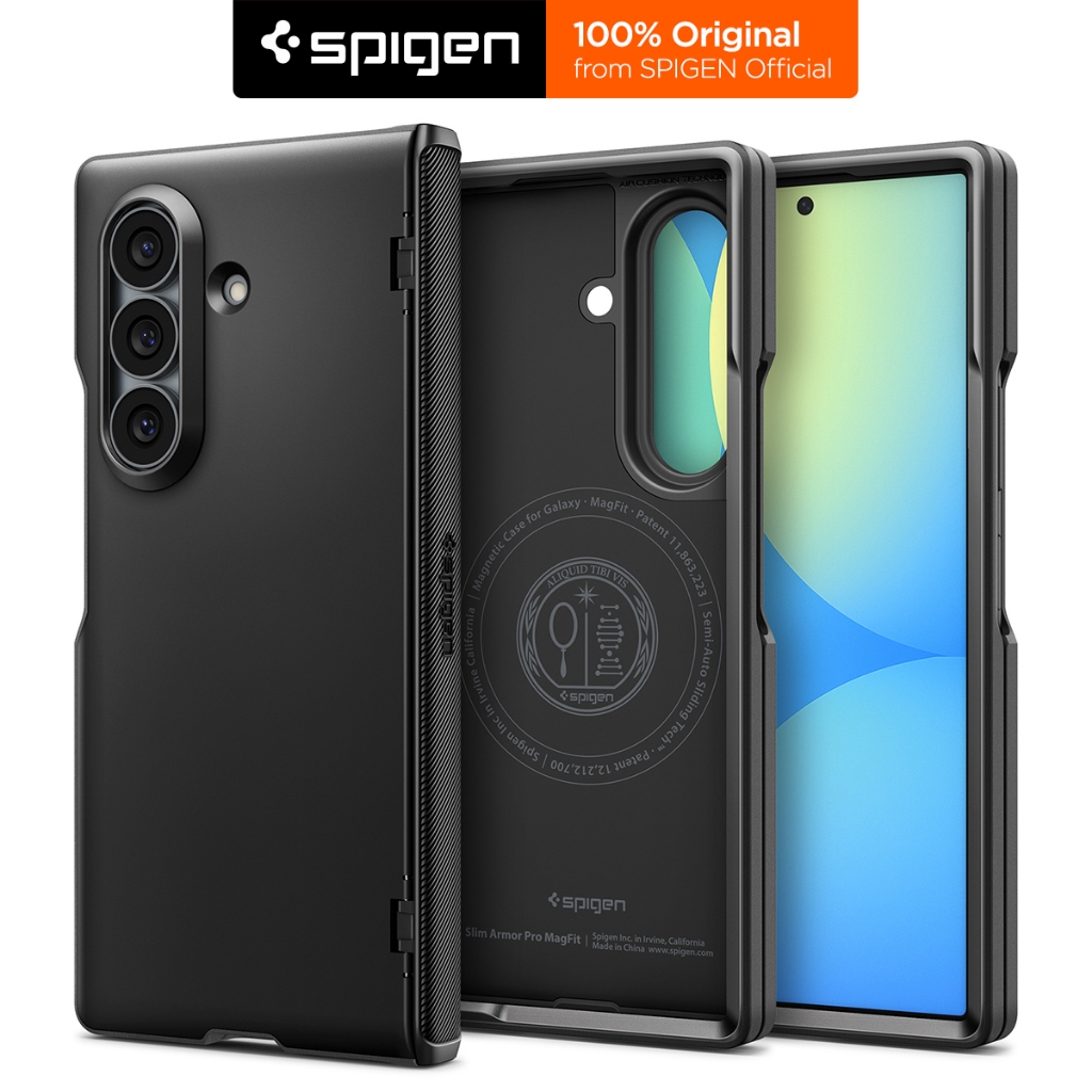 Ốp Lưng Galaxy Z Fold 8 Ultra Fold 7 Slim Armor Pro MagFit Spigen - Chống Sốc Bảo Vệ Bản Lề Toàn Diện
