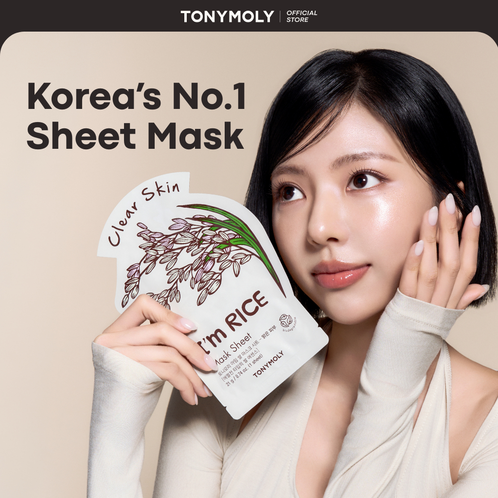 TONYMOLY Mặt nạ giấy I Am Variety 10 loại 21g Làm dịu, Dưỡng ẩm, Làm sáng và Dưỡng da căng bóng