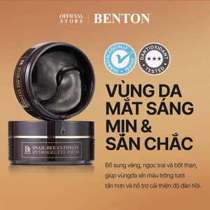 Mặt Nạ Mắt Hydrogel Snail Bee Ultimate – Cấp ẩm, làm mát, làm dịu, hỗ trợ cải thiện quầng thâm, bọng mắt và nếp nhăn vùng mắt
