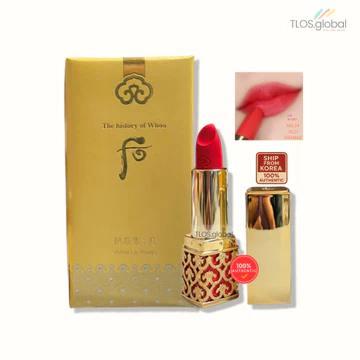 XẢ DATE.11.2027| Son môi bền màu Whoo Gongjinhyang Mi Velvet lip stick rouge 3.5g