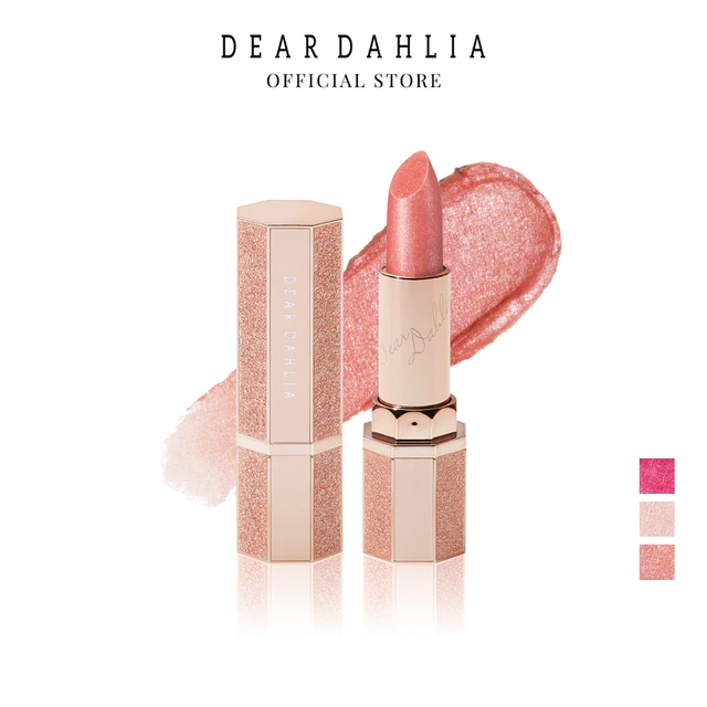 [Dear Dahlia Official] Son Thỏi Thuần Chay Dưỡng Nhẹ Căng Bóng ( 3 colors) - ALLURE SHINE LUSTROUS LIP PLUMPER