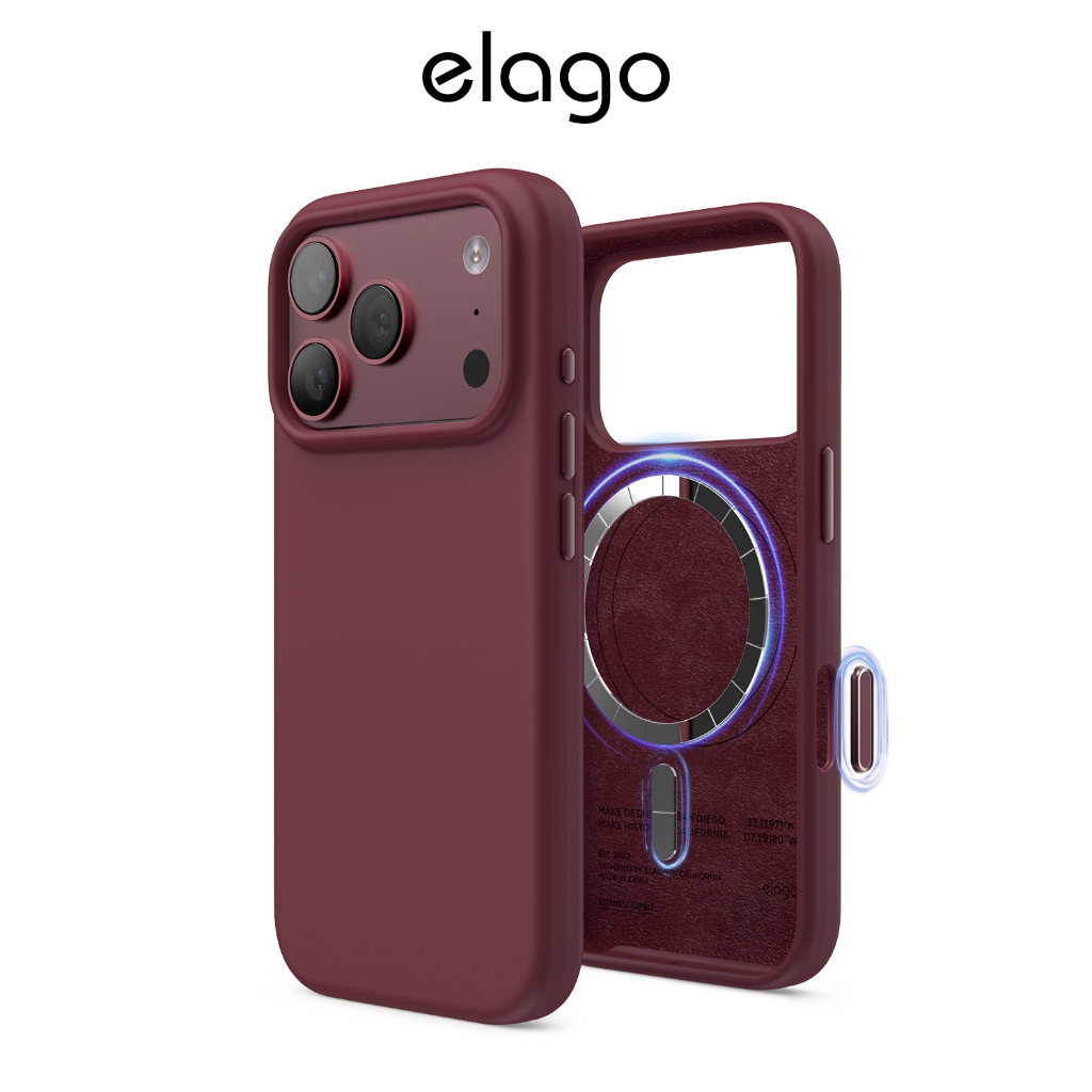 Ốp lưng iPhone 18 Pro Max & 17 Pro Max elago Silicone từ tính