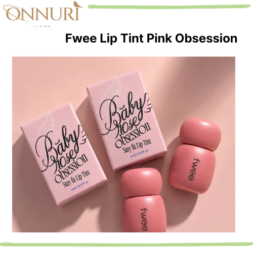 Fwee Pink Obsession Stay-Fit Lip Tint | Bán mờ & phát sáng | 20 Sắc Thái Hồng | Son Tint Hàn Quốc lâu trôi