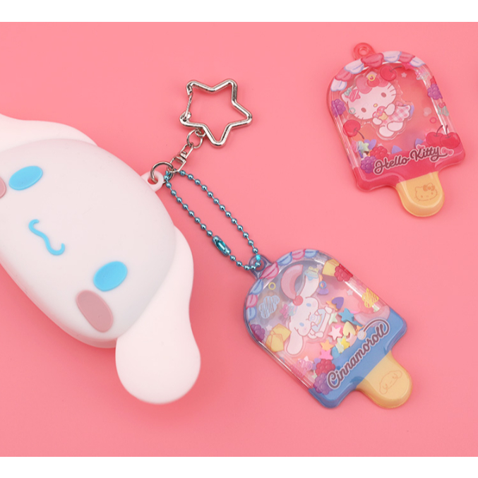 [SANRIO] Móc khóa quyến rũ kem ngẫu nhiên (1 cái)