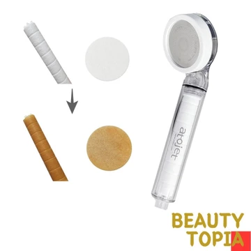 atojet Bộ lọc nước vòi sen sợi than hoạt tính Đầu vòi sen có bộ lọc Bộ lọc vòi sen tắm Shower Filter Head
