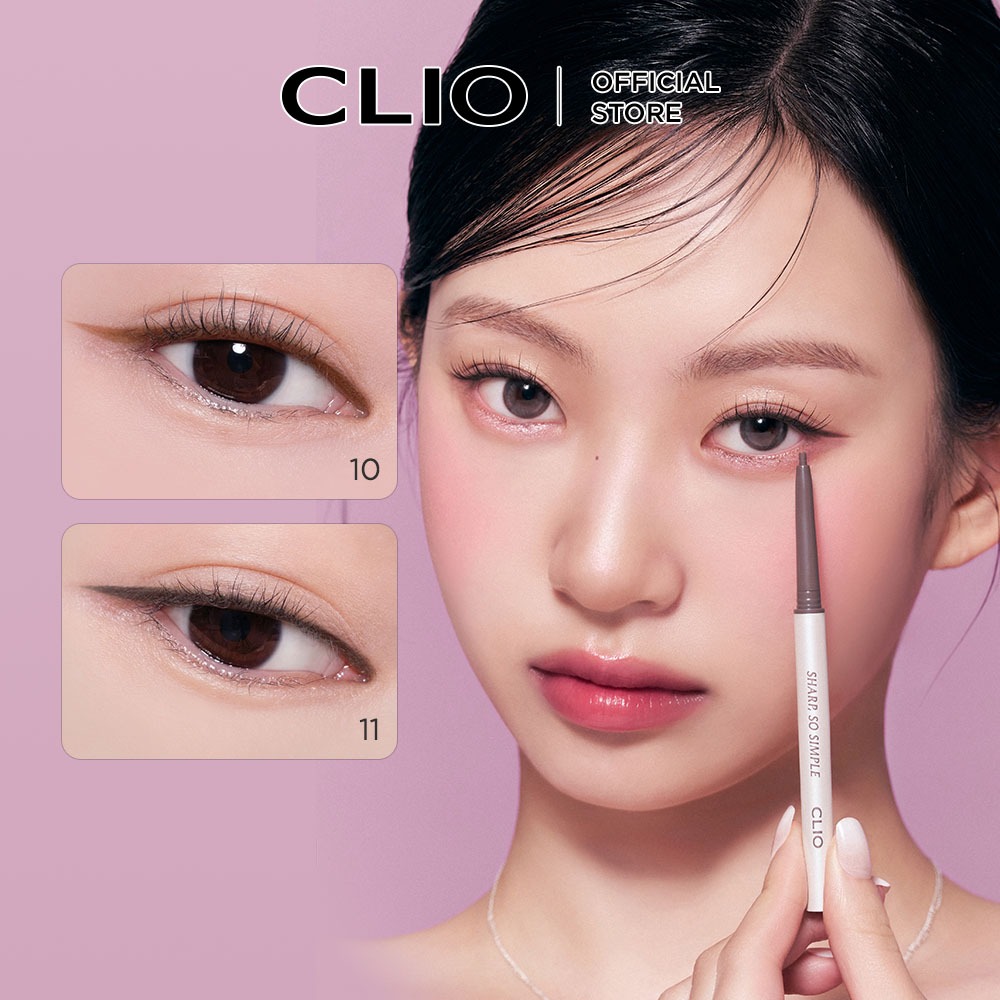 [CLIO - MỚI] Chì Kẻ Mắt Chống Nước Không Trôi SHARP SO SIMPLE - 0.14g