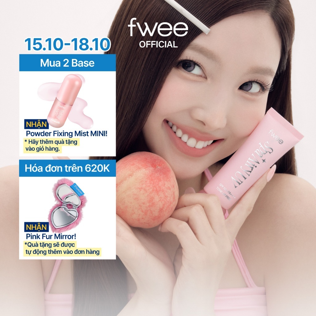 [fwee] Spa Airy UV Tone Up Base (35ml)