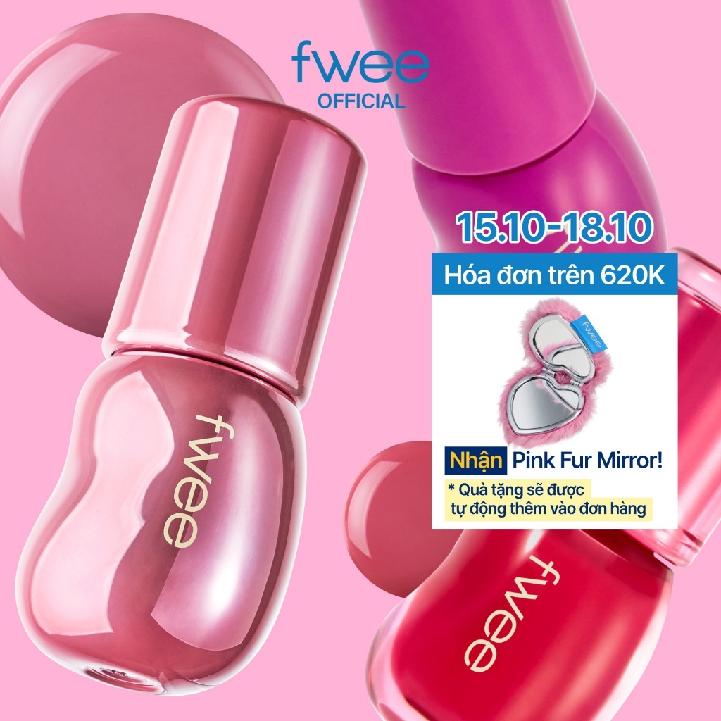 [fwee] Son Bóng 3D Voluming Gloss — 19 Màu (5.3g)