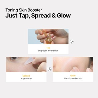DifferNdeeper Brightening Toning Skin Booster 2ml x 5ea khác nhau & sâu hơn