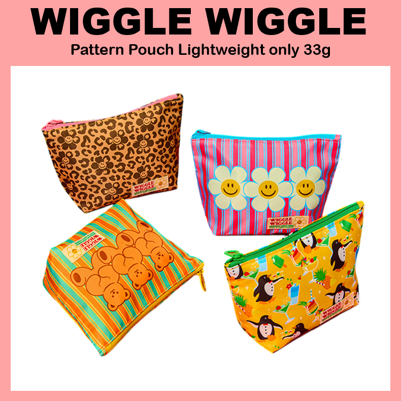 [Wiggle Wiggle] Túi đựng hoa văn Nhẹ chỉ 33g