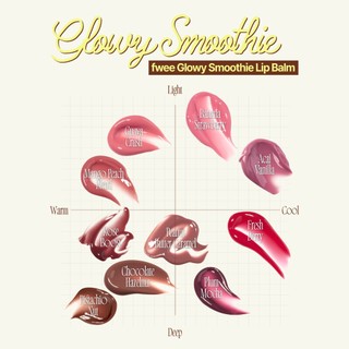 (Best Set) fwee Smoothie Lip Balm(9,5g) + Lip Balm Pocket Mini(3g) (Limited Color)