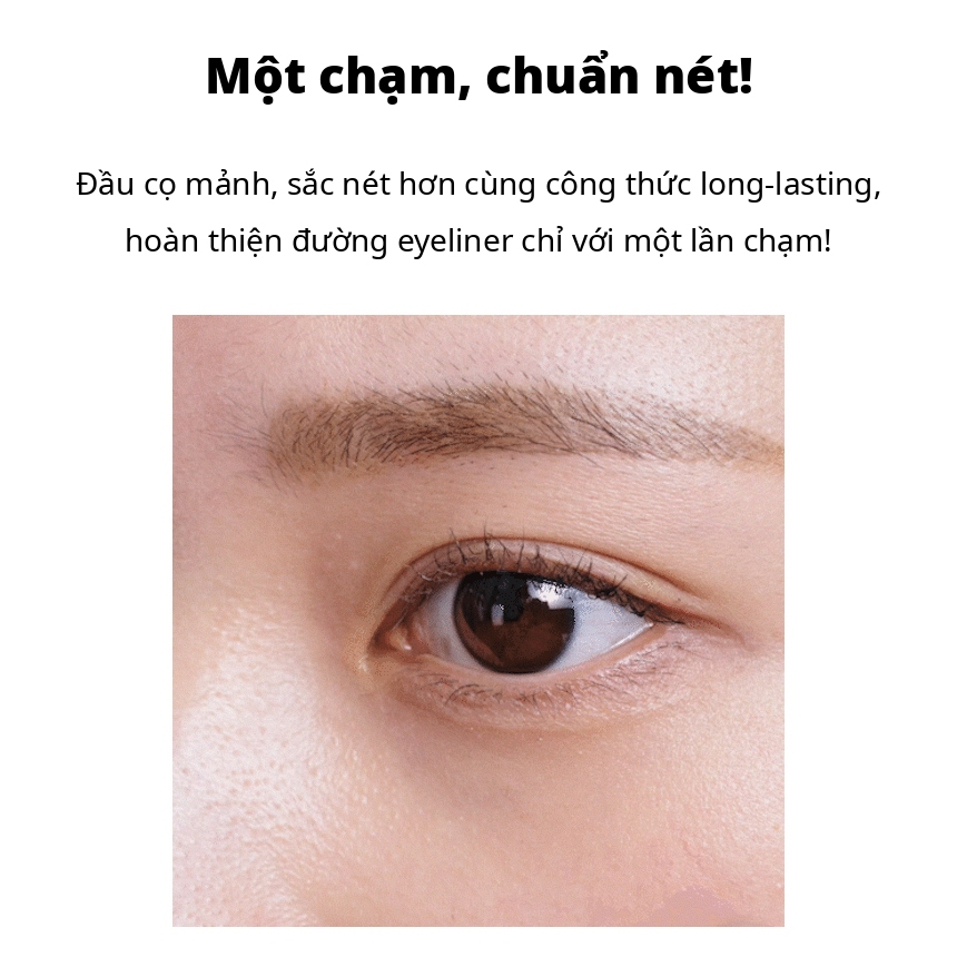 TONYMOLY Gel kẻ mắt chống nước Back Gel Eyeliner Z 4g Không lem, thuần chay