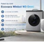 Robot lau kính Ecovacs Winbot W3 Omni - Lực hút 10.000Pa - Lau các bề mặt: Kính, gương, tường ốp đá, gạch men ốp tường