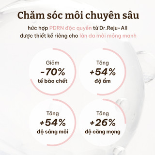 [Dr.Reju-All Official] PD0 Serum Dưỡng Môi Cấp Ẩm & Căng Bóng 10ml | Phục hồi môi, Tẩy tế bào chết môi, Môi căng mịn Dược mỹ phẩm Hàn Quốc, Mặt nạ môi, Son dưỡng môi
