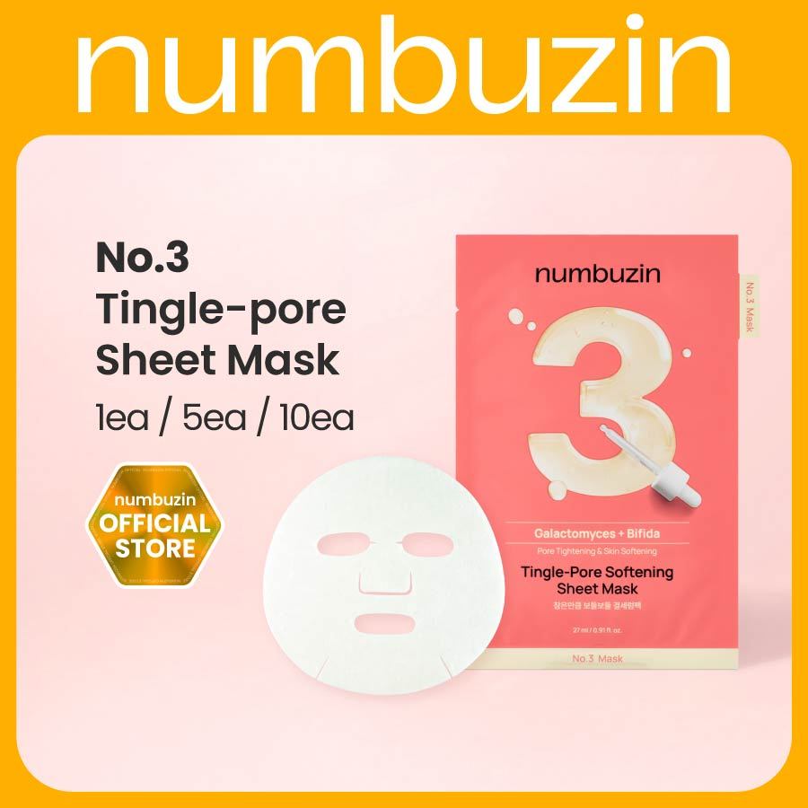 No.3 Mặt nạ làm mềm da Tingle-Pore số 3 (1ea / 5ea / 10ea)
