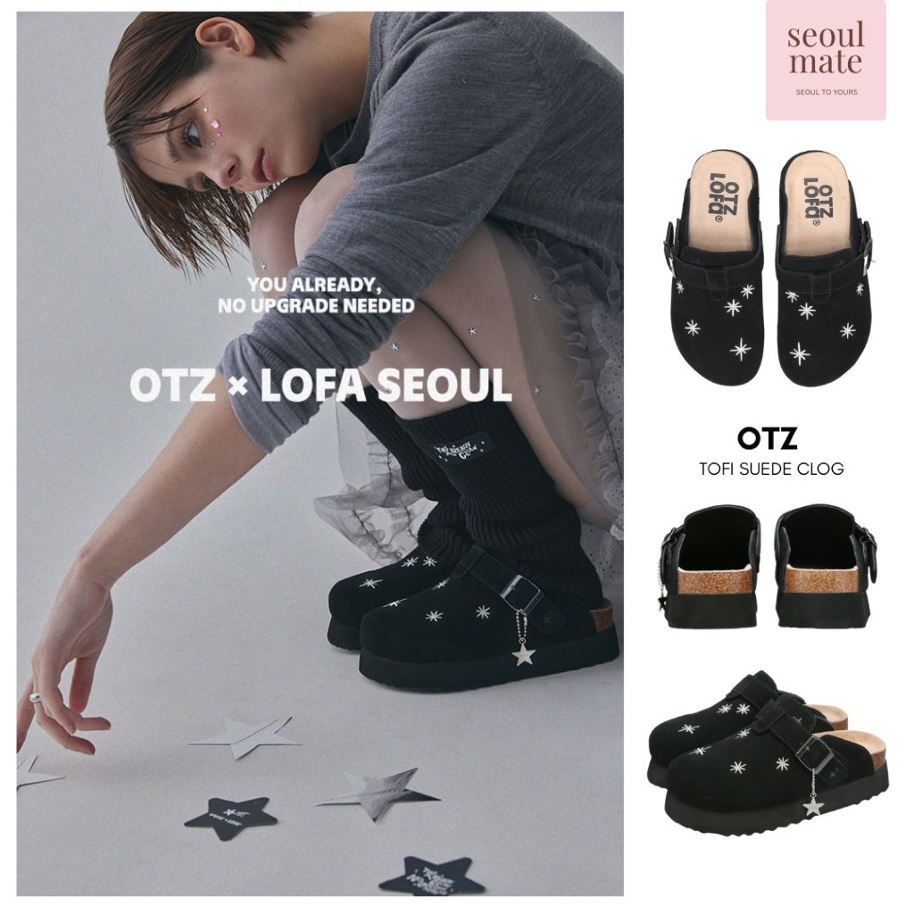 [từ Hàn Quốc] Xăng đan Da Lộn OTZ x LOFA | Shopee Việt Nam