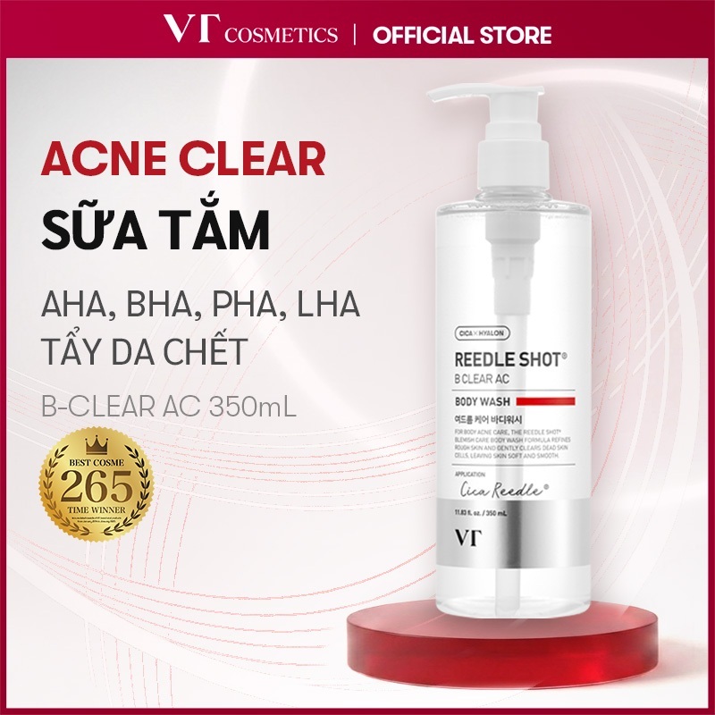 [VT] Sữa tắm dưỡng thể Reedle Shot B Clear AC 350ml [Flagship chính thức]