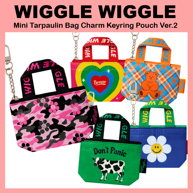 [WIGGLE WIGGLE] Túi bạt Mini Túi móc khóa quyến rũ Ver.2