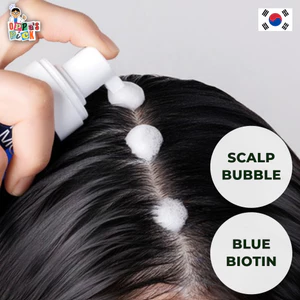 Mặt Nạ Bọt Sủi Cải Thiện Da Đầu Blue Biotin Scalp Bubble Mask Giảm Dầu Nhờn (50ml)