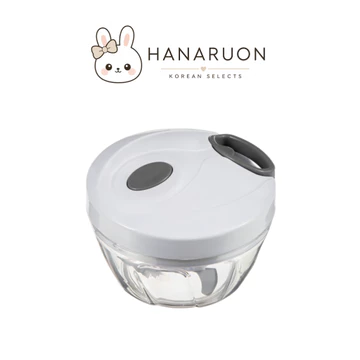 Hướng dẫn sử dụng Hàn Quốc Máy xay rau củ Máy xay tỏi Máy xay thực phẩm Mini Máy xay sinh tố cầm tay Máy xay hành tây Máy cắt rau củ Máy chế biến thực phẩm Dụng cụ nhà bếp