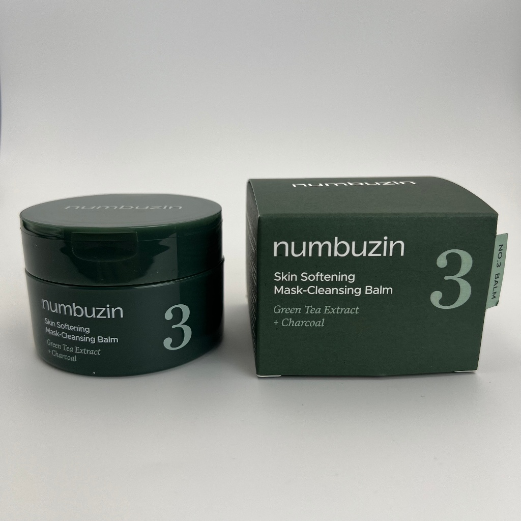 [tê liệt] Son dưỡng làm mềm da NO.3 bằng trà xanh và than 85g