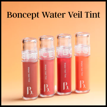 [Boncept] Khăn lau nước Tint 4.5g Son Tint Hàn Quốc Nước bóng Tint Hydrating Vết bẩn môi lâu trôi