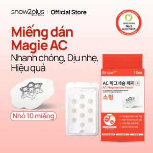 Miếng dán AC Magiê (Nhỏ, 10 miếng vá) / Loại bỏ mụn nhanh chóng / Da phục hồi 8 giờ / Miếng dán kim / Miếng dán lúm đồng tiền