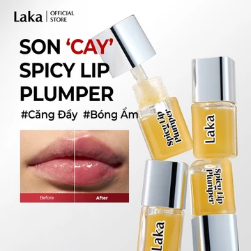 [Laka Official] *MỚI* Son Bóng Căng Mọng Môi Instant Spicy Lip Plumper - "Son Cay" Hack Dáng Môi (4g)