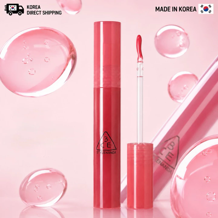 3CE Drop Glow Gel Son bóng 3.8g 8 sắc thái Sản xuất tại Hàn Quốc Hàng hóa Hàn Quốc Vận chuyển nhanh