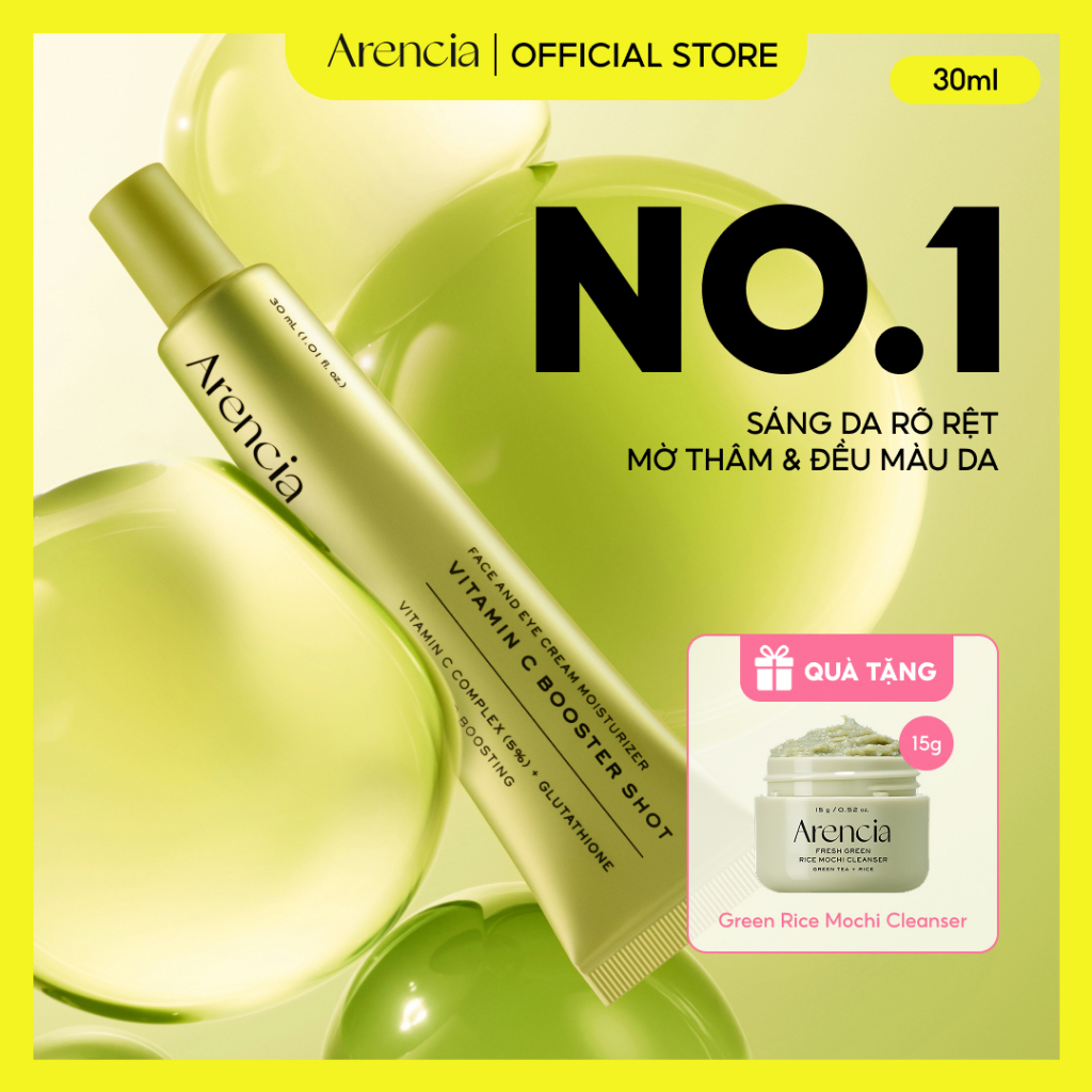 [Arencia] Vitamin C Booster shot Serum sáng da 30ml