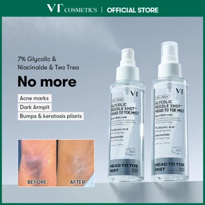 Glycolic Acid Reedle Shot Head to Toe Mist 7% Glycolic Acid & Niacinide Xịt dưỡng làm sáng & tẩy tế bào chết vùng thâm & nách [Flagship chính thức]