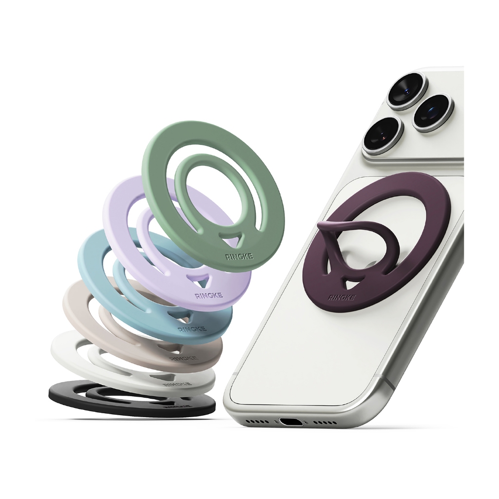 Ringke Dual Magnetic Silicone Ring cho điện thoại thông minh và các phụ kiện khác