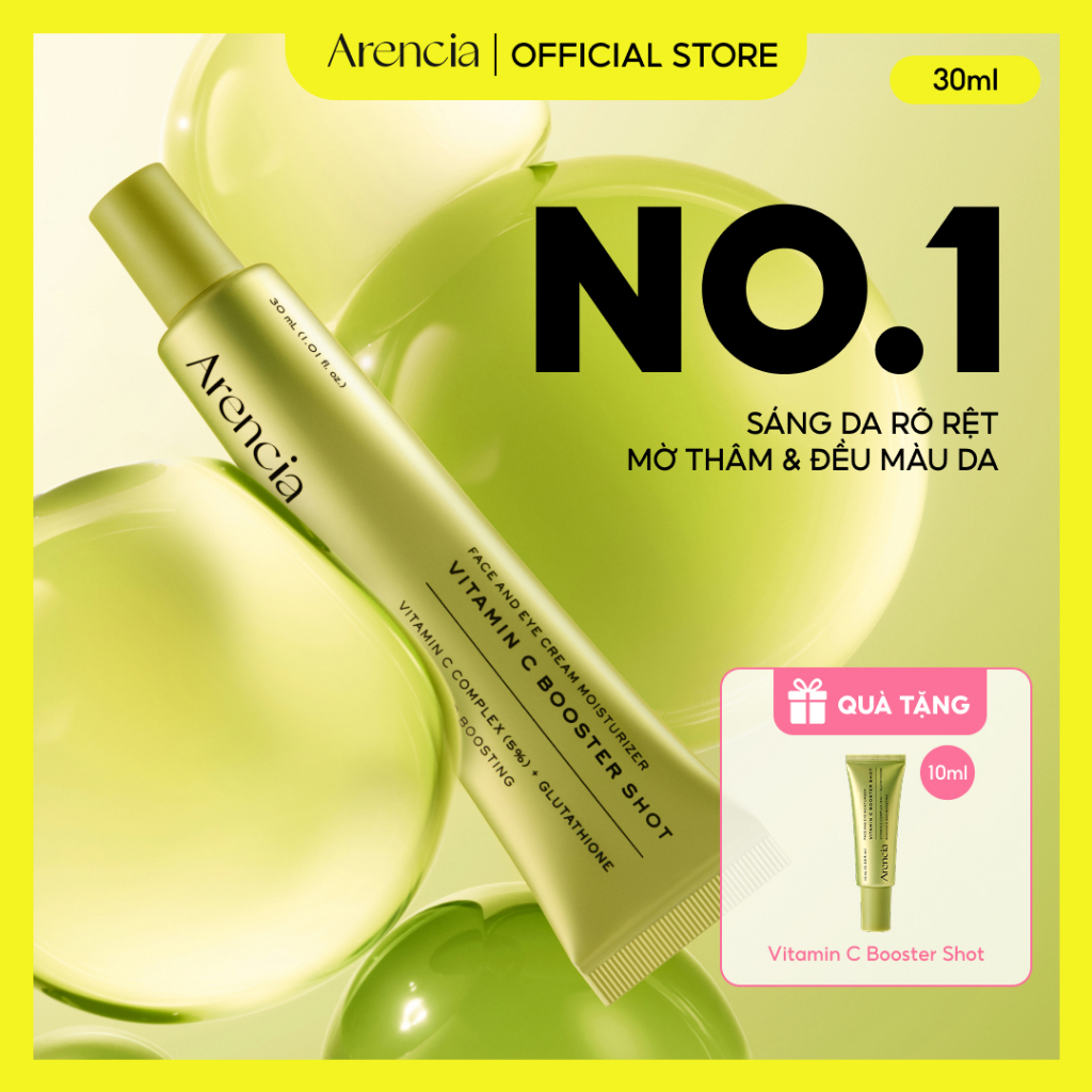 [Arencia] Vitamin C Booster shot Serum sáng da 30ml