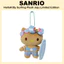Túi sang trọng lướt sóng đảo Hello Kitty Charm Tanned Kitty (Phiên bản giới hạn Jeju) thuộc da kitty