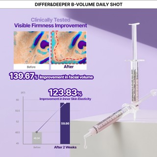 Differndeeper B-Volume Daily Shot (2,5ml × 2ea) Gói khởi động khác biệt & sâu hơn