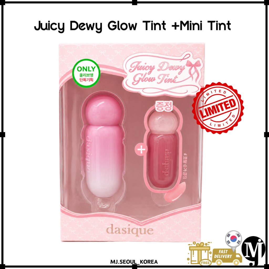 dasique Juicy Dewy Glow Tint+Mini Tint Set 2colors | Shopee Việt Nam