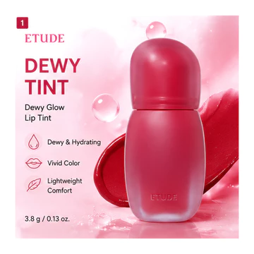 K-Beauty | Tint cố định đám mây ETUDE | Son Tint mềm mại Hàn Quốc | Màu môi mờ nhẹ | 18 sắc thái