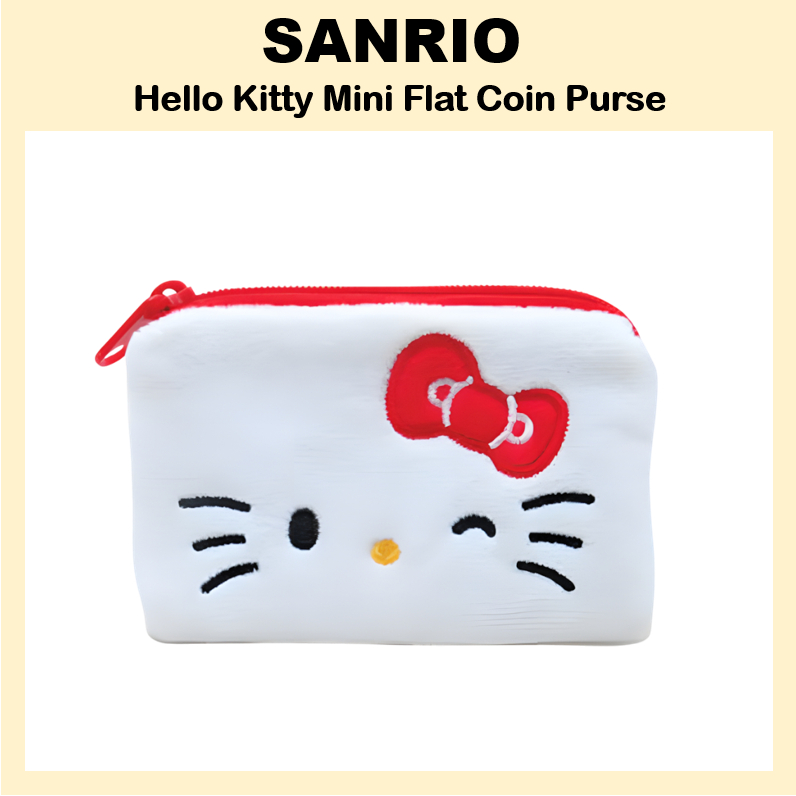 [SANRIO] Ví đựng tiền xu phẳng Mini Hello Kitty 1035676