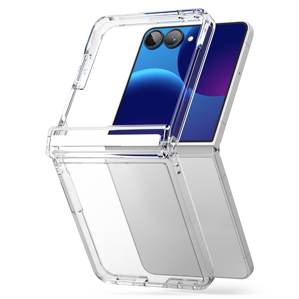 [Chính hãng] Ốp lưng Samsung Galaxy Z Flip8 Ringke Fusion Flap trong suốt bảo vệ bản lề nam châm, chống sốc, mỏng nhẹ