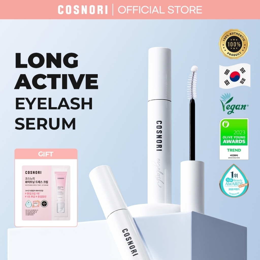 Tinh Chất Dưỡng Mi COSNORI Long Active Eyelash Serum 9g